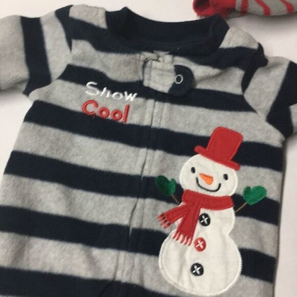 Koala Baby and Carter’s 2 fleece sleepers 3m - Picture 2 of 6